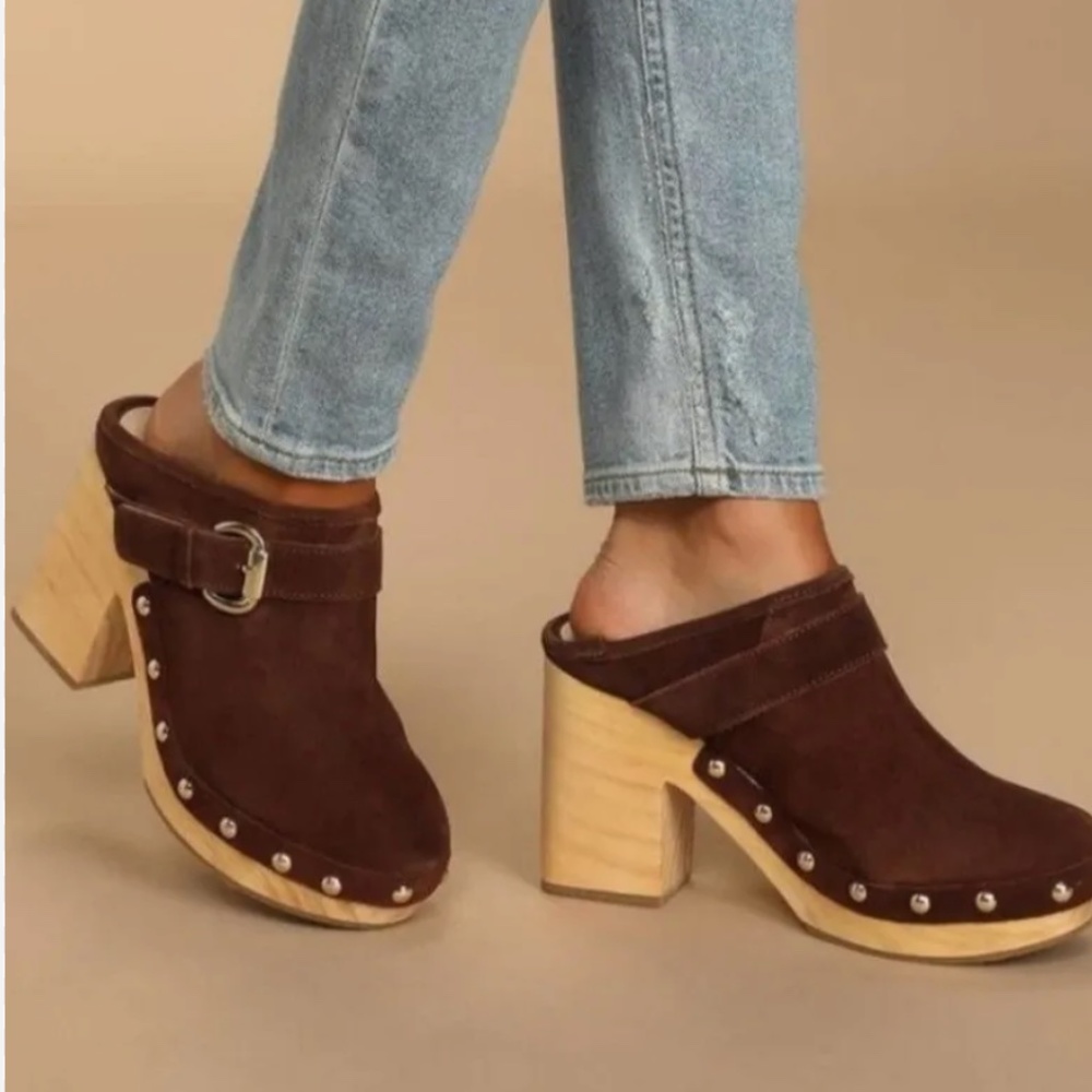 NWOT Steve Madden Hilde Clog